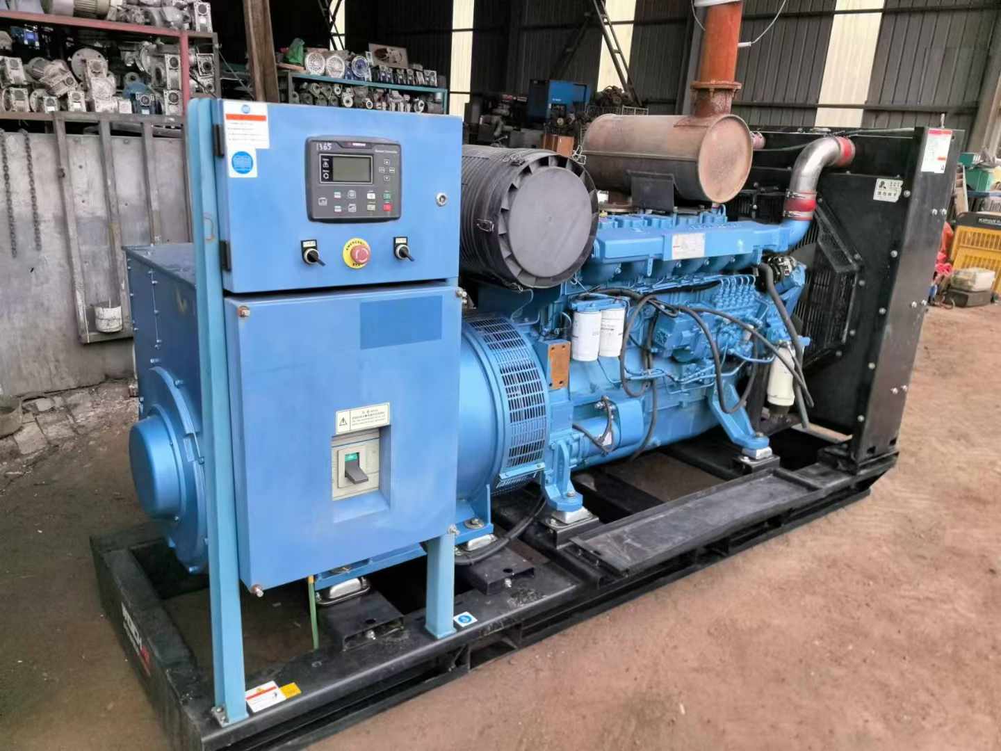 乐昌500kW 柴油发电机组可带动设备功率的计算公式是什么？