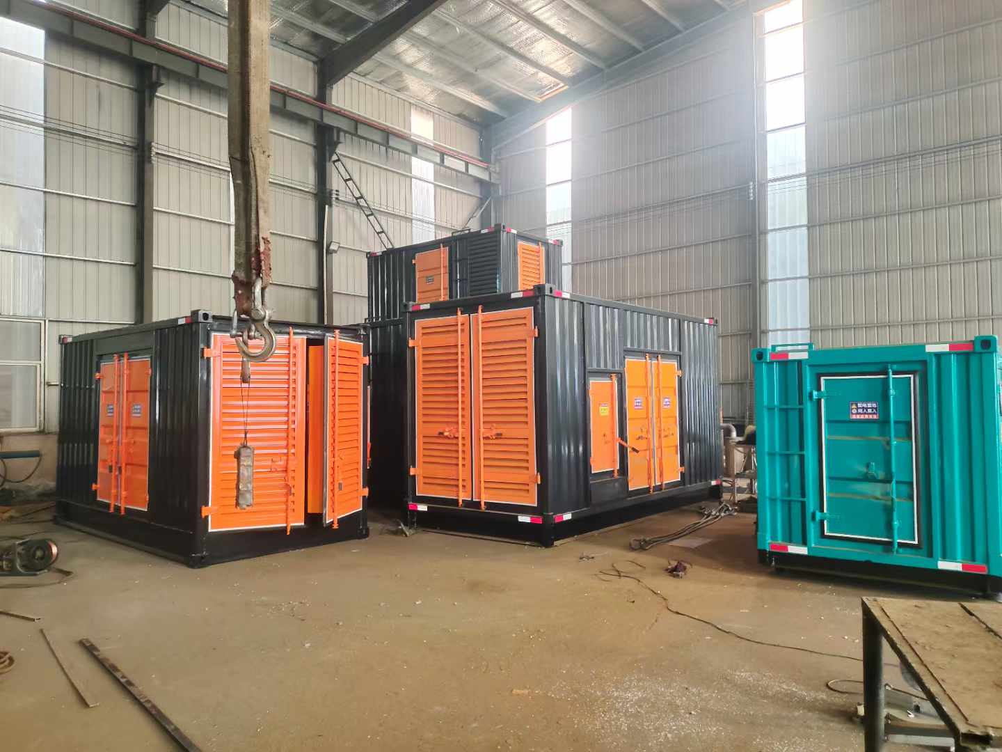 乐昌500kw柴油发电机组可以带动多少功率设备？